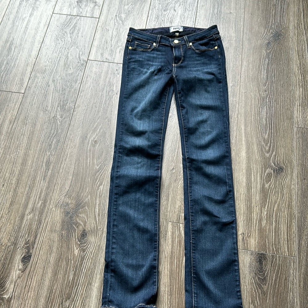 Paige Skyline Straight Jean, size 27